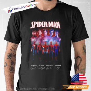 Spider Man Tobey Maguire Signatures T shirt 1