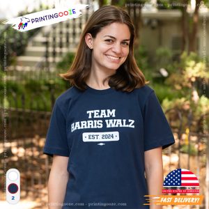 Team Harris Walz Est 2024 Vintage T shirt 4