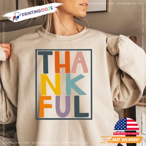 Thankful Thanksgiving 2024 T shirt