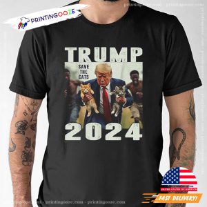 Trump Save The Cats 2024 Election 2024 Shirt 3