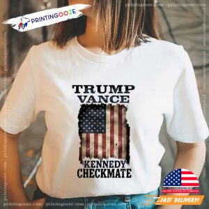 Trump Vance Kennedy checkmate Unisex T shirt 3