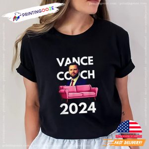 Vance Couch 2024 JD Vance Couches Funny Meme Election T Shirt