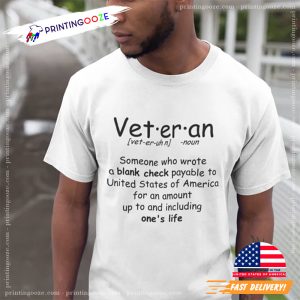 Veteran Definition Happy Veterans Day Shirt 2