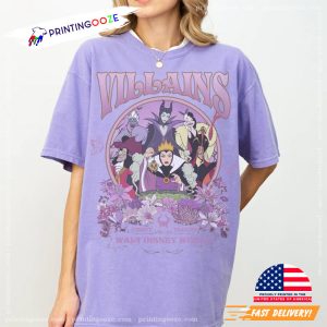 Villains Walt Disney World Comfort Colors Tee 3