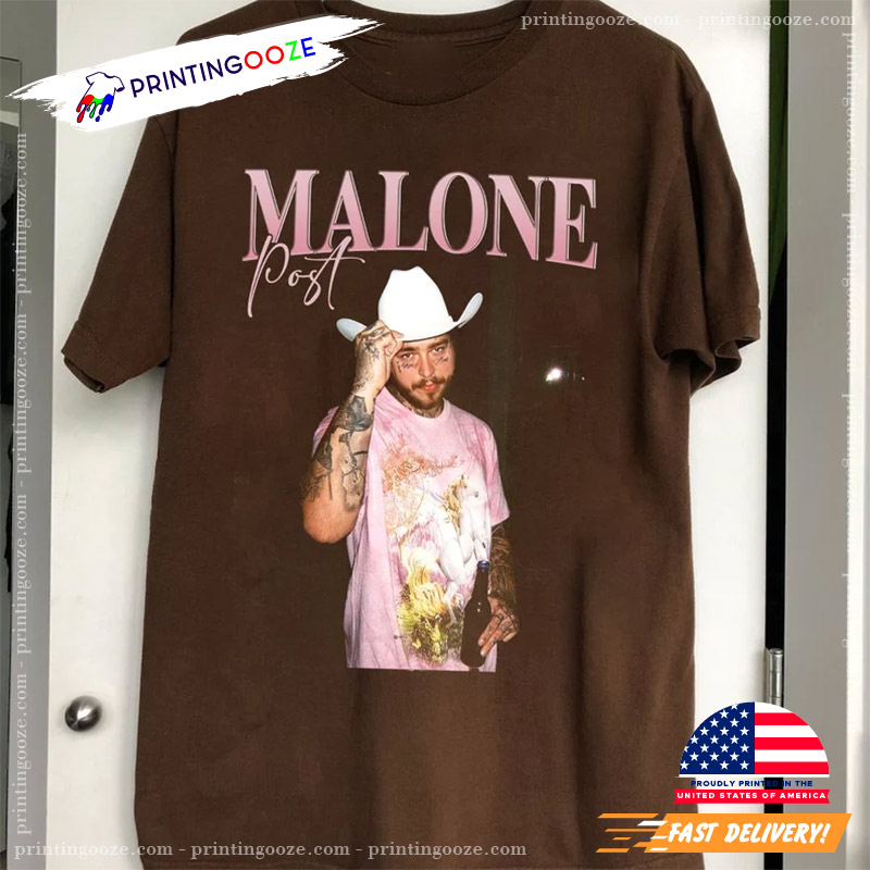 Vintage Cowboy Post Malone Rap Tour Comfort Colors Tee Vintage Cowboy Post Malone Rap Tour Comfort Colors Tee