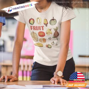 Vintage Cute Fruits Graphic T shirt