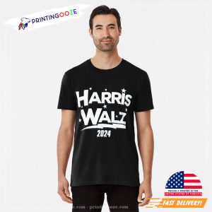 Vintage Harris Walz President 2024 Unisex T shirt