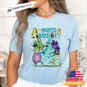 Vintage The Haunted Mansion Foolish Mortals Shirt 2