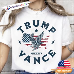 Vintage Trump Vance 2024 Republican Unisex T Shirt 4