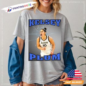 WNBA Las Vegas Aces Kelsey Plum T shirt 2