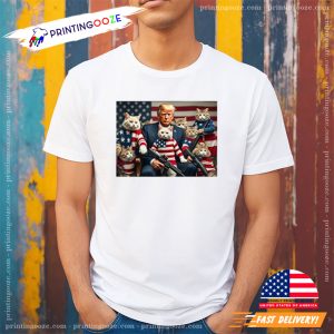 We’re Gonna Save The Cats Funny Trump Vote 2024 Shirt 3