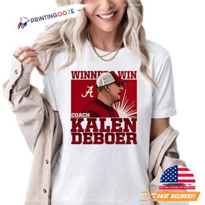 Winner Win Coach Kalen DeBoer Shirt 2