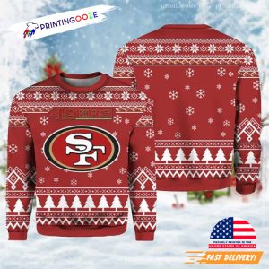 49ers Chibi Ugly Christmas Sweater 2