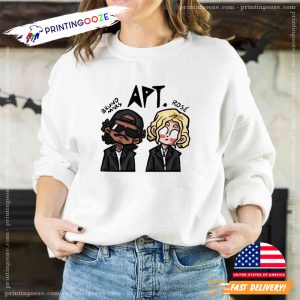 APT ROSÉ & Bruno Mars Adorable Anime T shirt 2