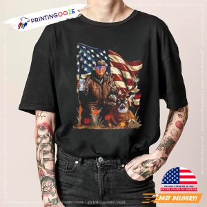 America Flag Trump Deer Hunting Shirt 3