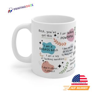 Bad Bitch Affirmations, Self Love Mug 2