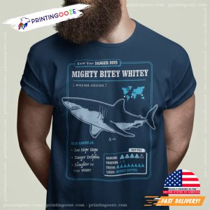 Big White Shark Analytics Style Shirt 3