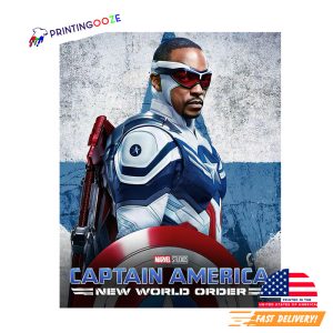 CAPTAIN AMERICA NEW WORLD ORDER 2025 Marvel New Movie Poster 2