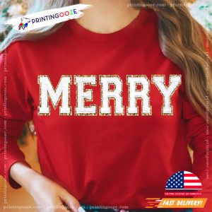 Chenille Patch Christmas funny christmas shirts 3