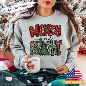 Christmas Bright christmas tee shirts for family T-shirt