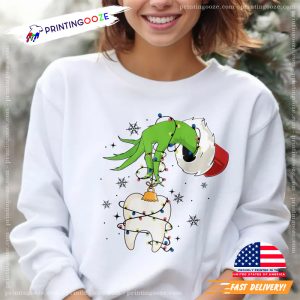 Christmas Grinch Dentist Tee 1