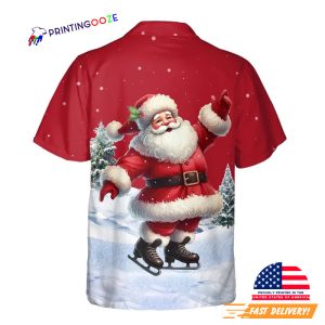 Christmas Santa Claus Hawaiian Shirt 2