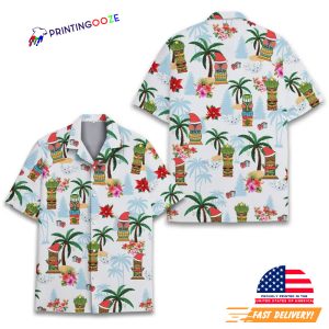 Christmas Tiki Hawaiian Shirt