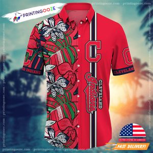 Cleveland Indians MLB, Summer Nights Hawaiian Shirt 2