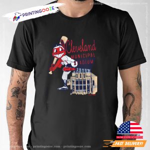 Cleveland Municipal Stadium cleveland indians tee