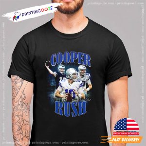 Cooper Rush Game Day 90s Signature T shirt 3