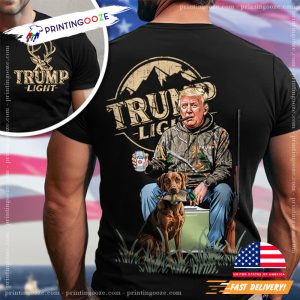 Countryside Trump Light Deer Hunting 2 Sided Shirt 3