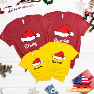 Custom Christmas matching family shirts christmas T shirt 1