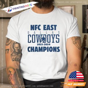 Dallas Cowboys 2023 2024 NFC East Champions T shirt 2