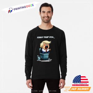 Donald Trump 2024 Garbage Pail Campaign T-Shirt