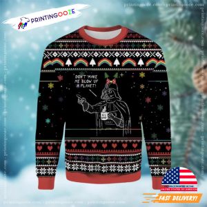 Funny Darth Vader Star Wars Christmas Ugly Sweater