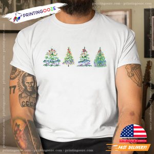 Gay Pride Christmas Tree LGBTQ T shirt