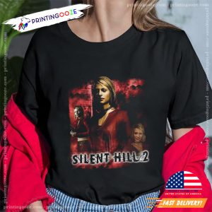 Halloween Silent Hill 2 Remake Maria 90s Unisex T shirt 2