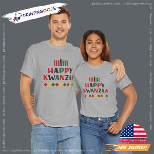 Happy Kwanzaa African American Culture Festive Tee