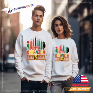 Happy Kwanzaa Candle African American Culture Shirt