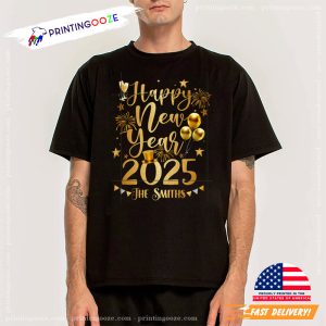 Happy New Year 2025 the Smiths New Year's Eve T Shirt 2