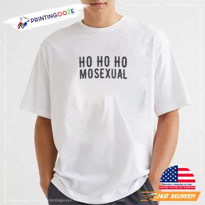 Ho Ho Ho Homosexual LGBT Christmas T shirt