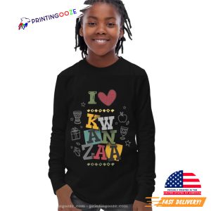 I Love Kwanzaa African Celebration T shirt 2