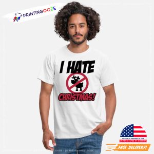 I hate Christmas Anti Xmas Tee 1