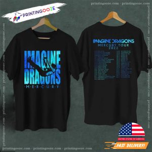 Imagine Dragons Mercury Tour Fan 2 Sided Shirt 3