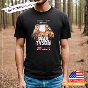 Jake Paul Vs Mike Tyson Final Battle T shirt 2