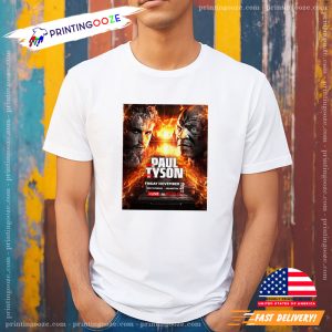 Jake Paul Vs Mike Tyson Friday November 15 AT&T Stadium Poster t shirt 3