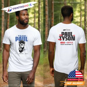 Jake Paul Vs Mike Tyson Team Paul T shirt