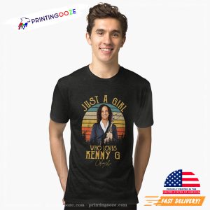 Just A Girl Who Loves Kenny G Musician Shirt 3