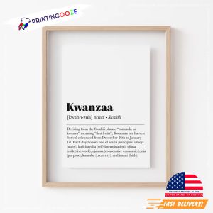 Kwanzaa definition African American Wall Art 1