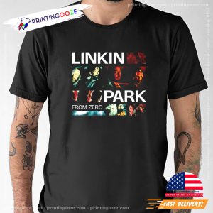 Linkin Park Spill From Zero Tour Photo Grid Tee